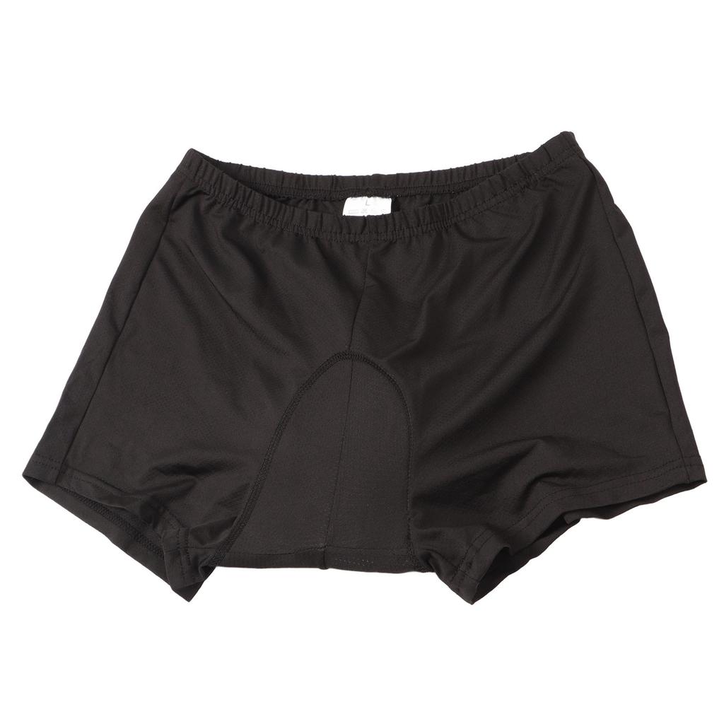 Bike Shorts With Thickened Silicone Pad Riding Clothing Summer Shockproof Breathable Cycling Short Pants Black L