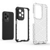 Shockproof Transparent Case For Honor 200 Lite Honeycomb Armor Back Case Honor 200 Lite Case Cover For Honor 200 Lite 6.7 Inch
