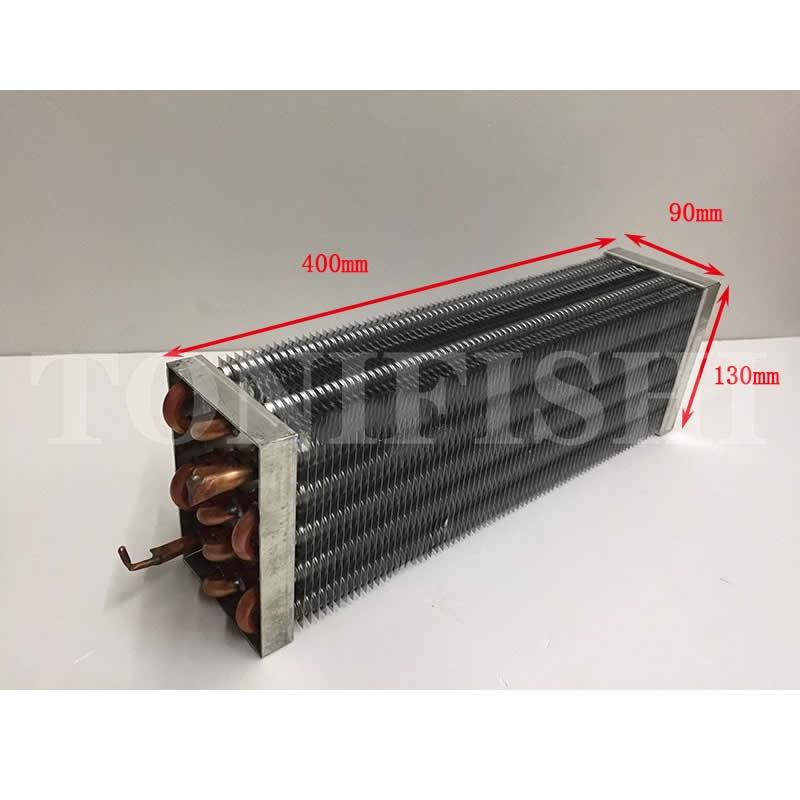 

Freezer refrigerator display cabinet refrigerated commercial finned evaporator condenser radiator pure copper pipe A