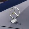 Autocolant Auto Pentru Mercedes Benz 1 Bucată Emblema Logo Capotă Față Mașină Decorativă Aliaj de Zinc Insignă Pentru Mercedes Benz W204 W220 C180 C200