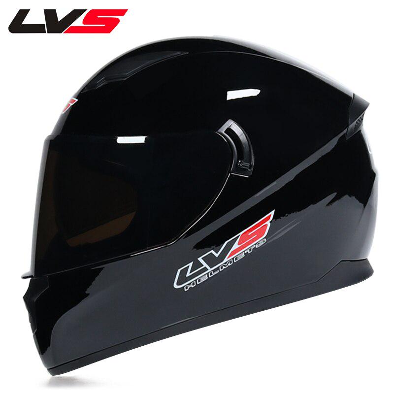 Buy LVS Motorcycle Helmet Full Face Moto Motocross Helmet Double Lens