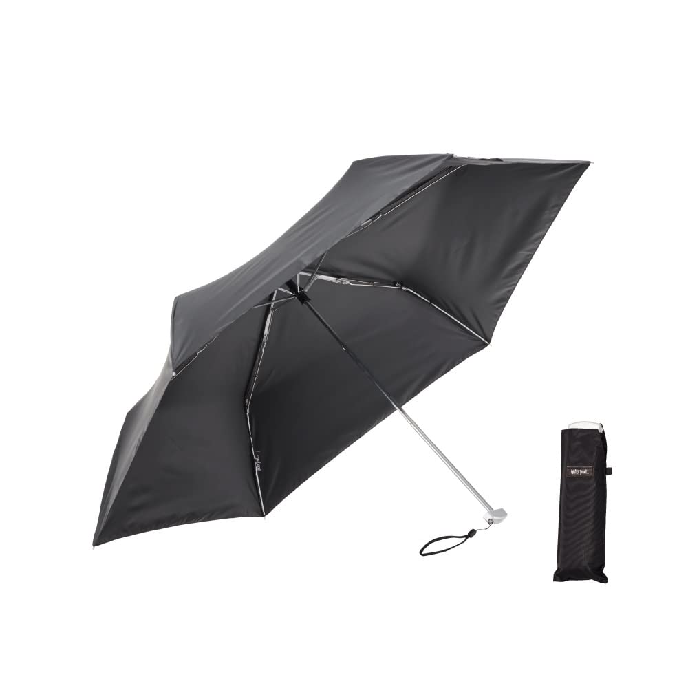 

Складной зонт Waterfront Poke Flat Легкий и УФ-защитный, Солнцезащитный, Черный, 50 см, Компактный, Защита 99,9%, Унисекс, S350-0773BK1-B9 чёрный