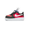Nike Air Force 1 Toggle SE Casual Waterproof Low Top Skateboard Shoes Black Red Infant And Toddler DN3323-600