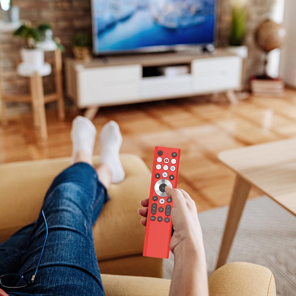 Silicone Protective Case for Hisense ERF6A80 ERF6G80H ERF6F80H TV Remote Controller Cover Shockproof Remote Protector Sleeve