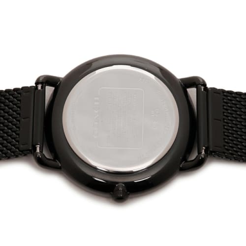 Coach Elliott Quartz Watch, Black, Men's, COACH 14602651