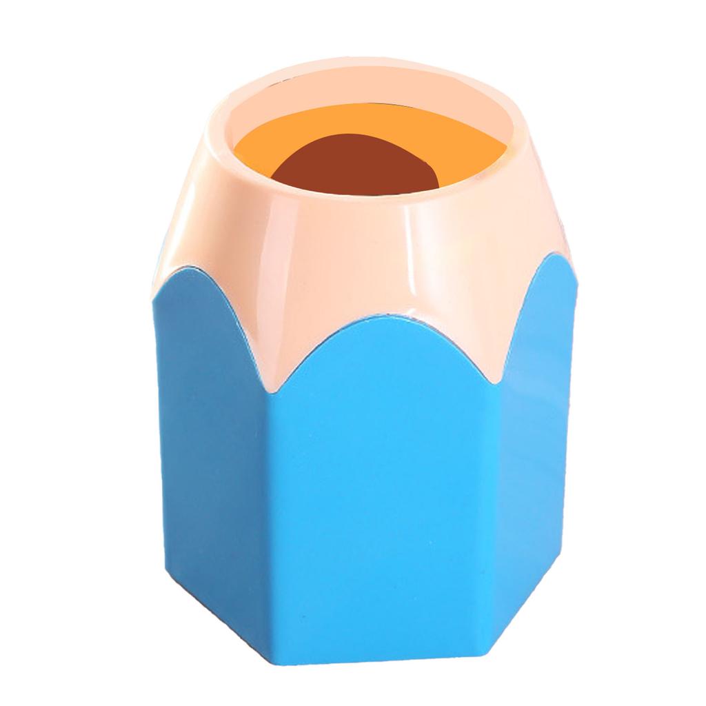 Desktop Pen Holder Multifunctional Space Saving Colorful Pencil Stationery   for Home Classroom