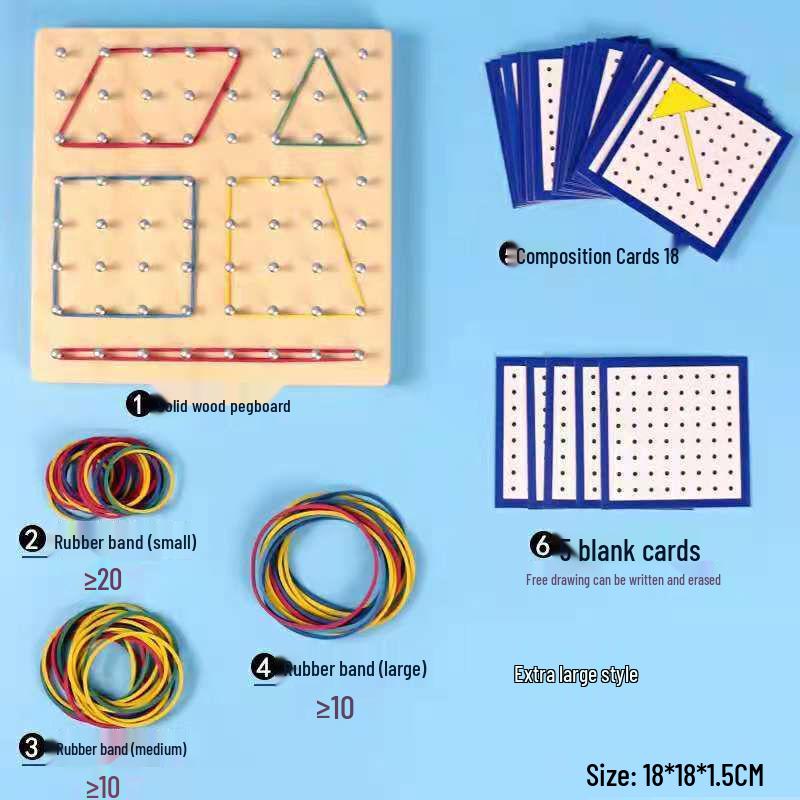 Montessori Math Puzzle Wooden Toy for Kindergarten and Senior Class