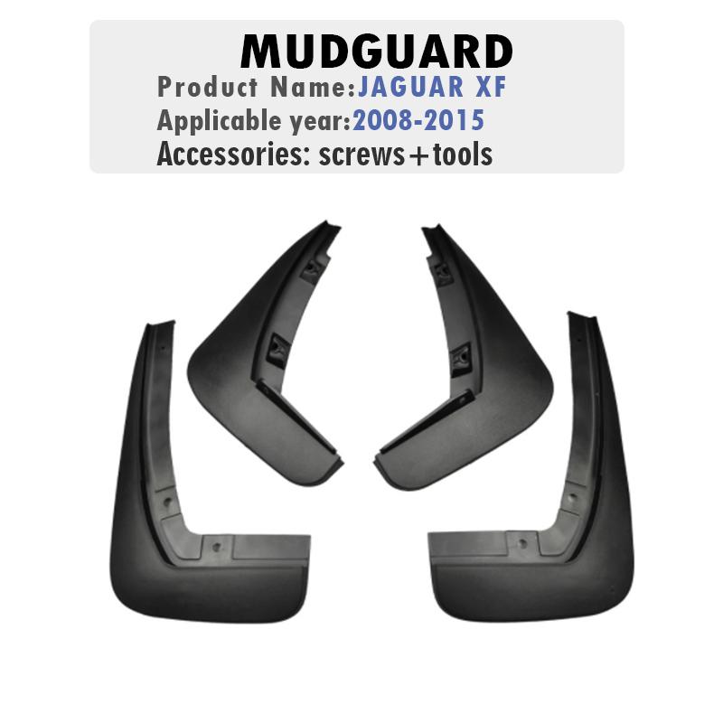 2008-2015 FOR JAGUAR XF X250 2009 2010 2011 2012 Mudguard Fender Mud Flap Guards Splash Mudflaps Car Accessories Front Rear 4pcs