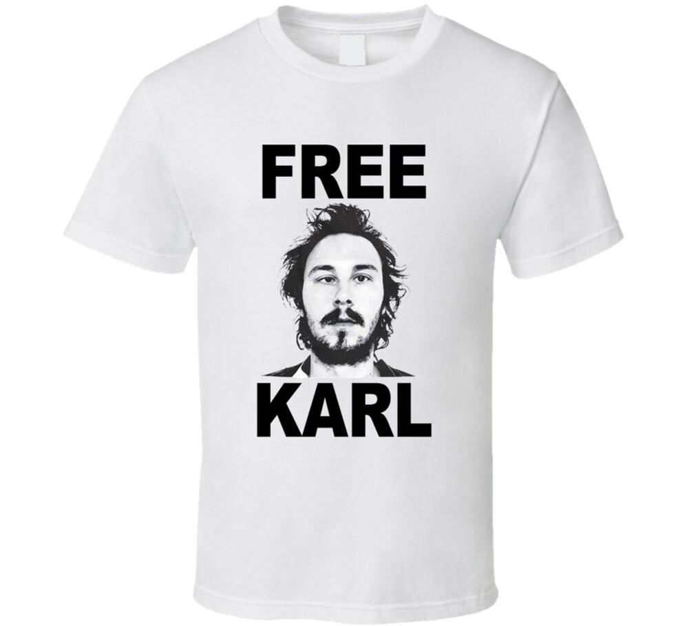 

Free Karl Fun Workaholics Popular TV Show T Shirt Mens Womens Tees Top S
