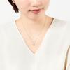 Vendome Aoyama May Birthstone Yellow Gold K10 AJVN147440EM [Official] Necklace, Emerald,