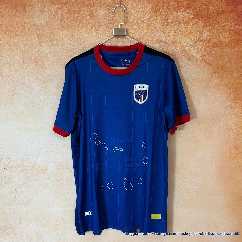 Cape Verde Genoa Colon Celta Short Sleeve Football Jersey
