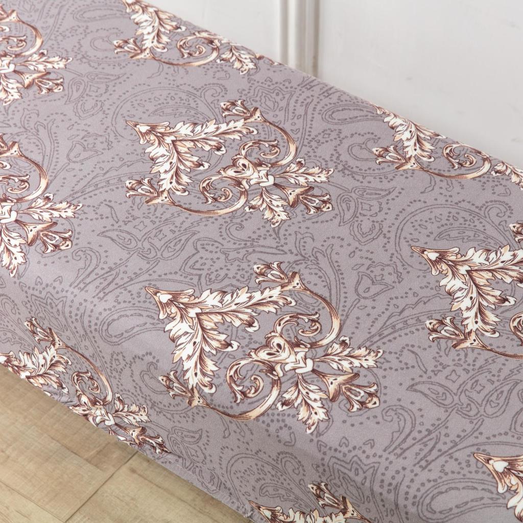 Velvet seat cushion cover jacquard non-slip with safety belts