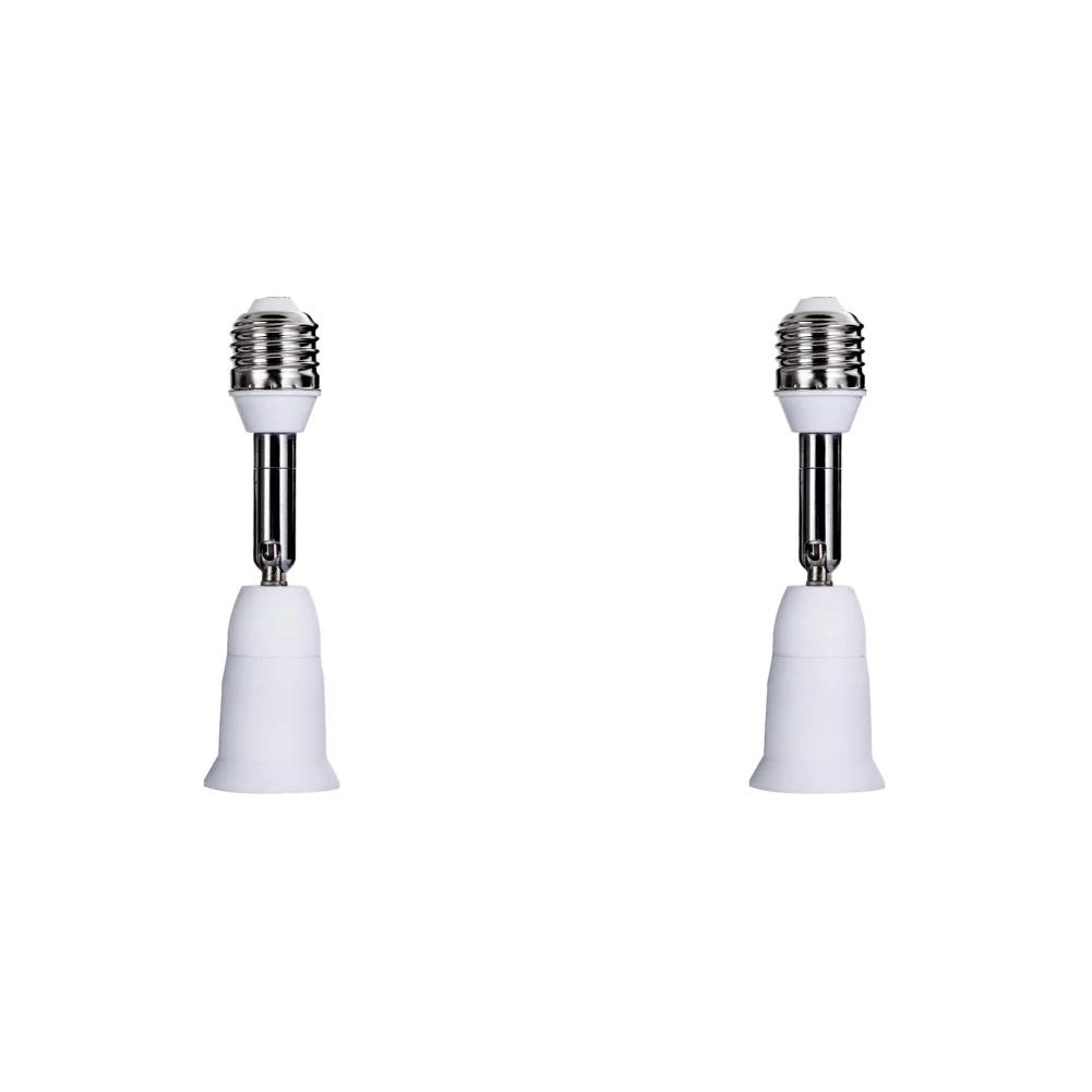 1-20Pcs E27 to E27 Extender Lamp Holder Base Lighting Bulb Flexible Extend Extension Socket Adapter for LED Light Converter