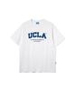 UCLA Ucla Basic Kurzarm-T-Shirt [Weiß](Ubmstk2)