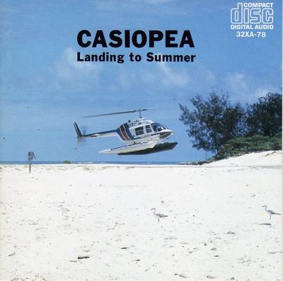CD CASIOPEA  Landing To Summer 32XA78 ALFA 1986 Japan Jazz Used