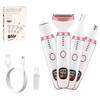 4-in-1 Women's Electric Shaver with USB Charging - Eyebrow Trimmer, Hair Removal for Sideburns, Underarms, Legs, and Bikini Area