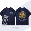 OHLINS Motorcycle Shock Absorber Modified Shortsleeved Tshirt Casual Mens and Womens Pure Cotton Clothing