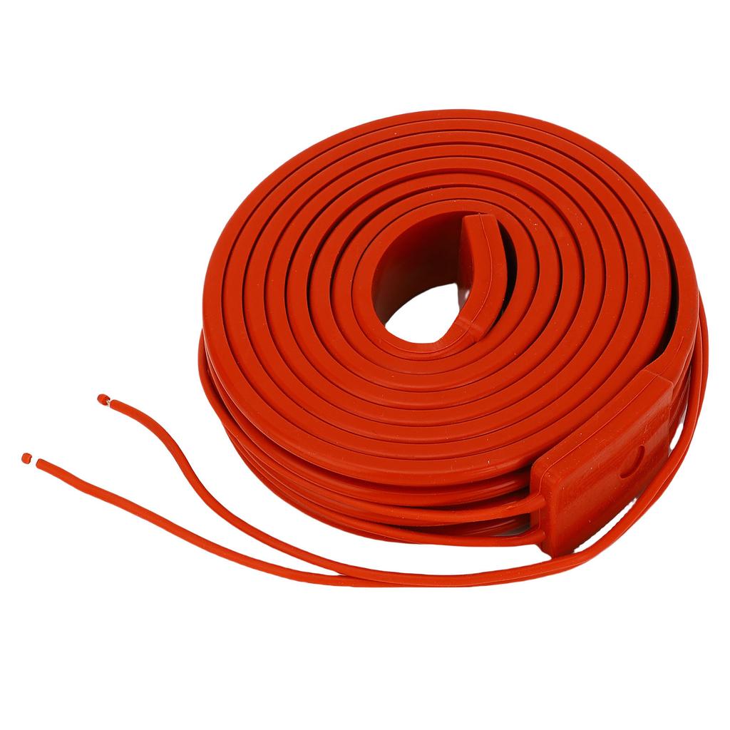 Wasserrohr Heizband Wasserdicht Flexibel Silikon Frostschutz Begleitkabel für Hausrohre Dach Wohnmobil Außen