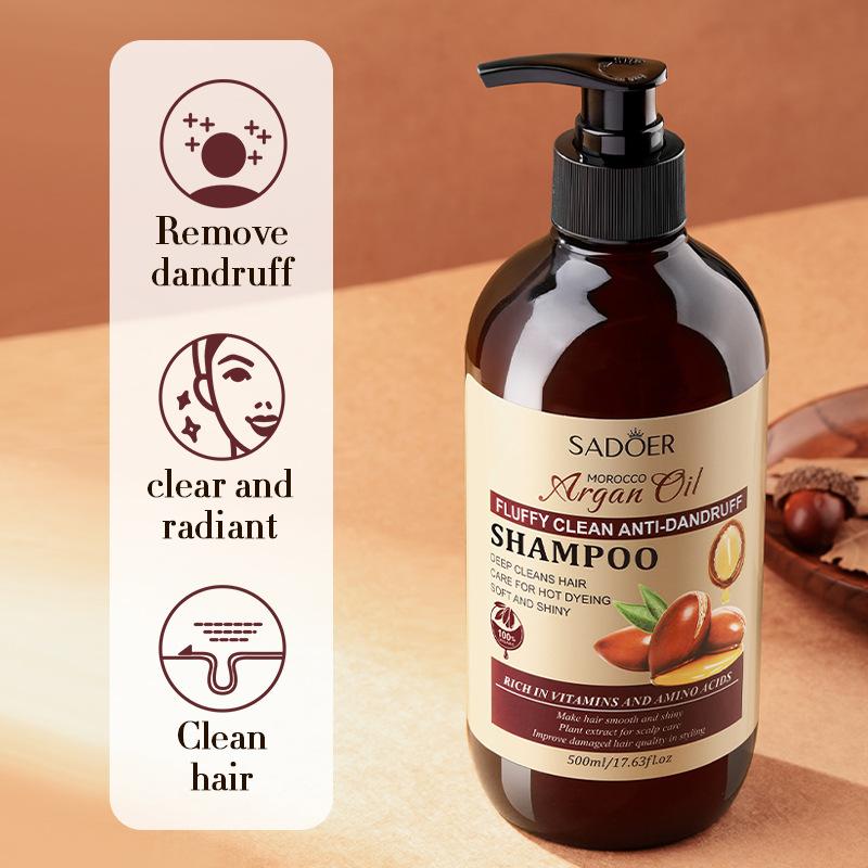 SADOER Argan Oil Fluffy Anti-Dandruff Shampoo