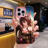 HSR Fugue Jelly Double layer Pink Mobile Phone Case for iPhone 17 16 15 14 13 12 11 Air Pro Max Plus Protective