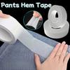 1Roll Double Sided Fabric Tape Invisible No Sew No Iron Pants Hem Tape Secret Body Adhesive Stickers DIY Clothes Shorten Sewing Tools