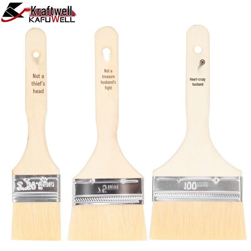 Kraftool Wool Paint Brush Set