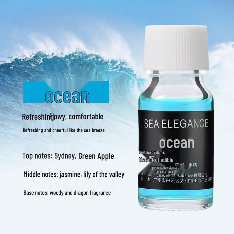 10ML Car Aromatherapy Refill: Creative Essential Oil Deodorant Ornament