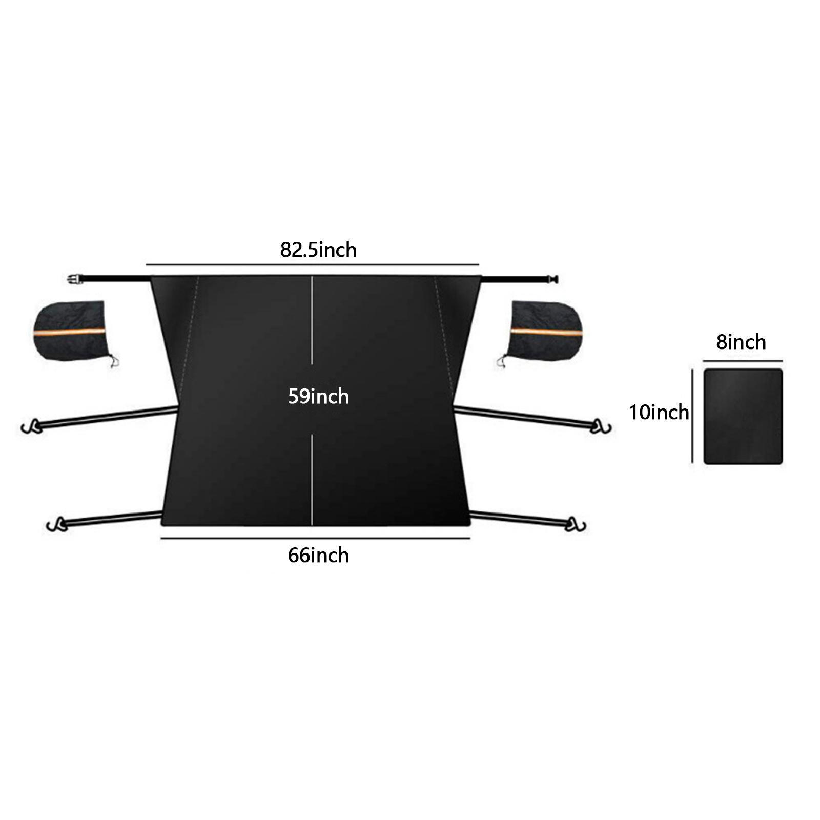Универсальный чехол для лобового стекла автомобиля — фото 5