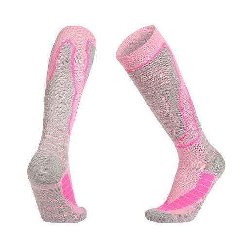 New Warm and Non-slip Professional Ladies Ski Socks Outdoor Sports Towel Bottom Thickened High-tube Sports Hiking Socks
