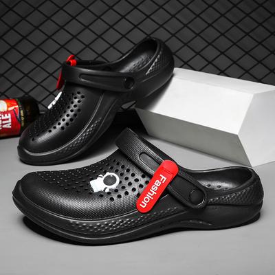 Männer Frauen Sandalen Atmungsaktive Hause Hausschuhe Outdoor Mode Garten Clogs Paar Wasser Schuhe Sandalen Für Männer Schwarz Weiß