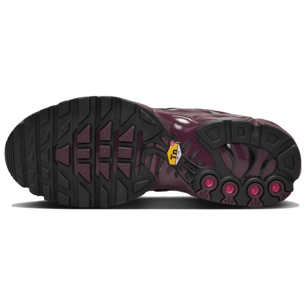 Nike Air Max Plus Se Night Maroon Metallic Silver Women's Sneakers Casual Shoes HJ9743-600