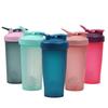 Water bottle800ML graduated protein powder shaker cup mixing cup fitness cup large capacity with handle food grade PP portable