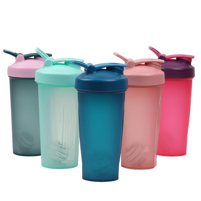 Water bottle800ML graduated protein powder shaker cup mixing cup fitness cup large capacity with handle food grade PP portable