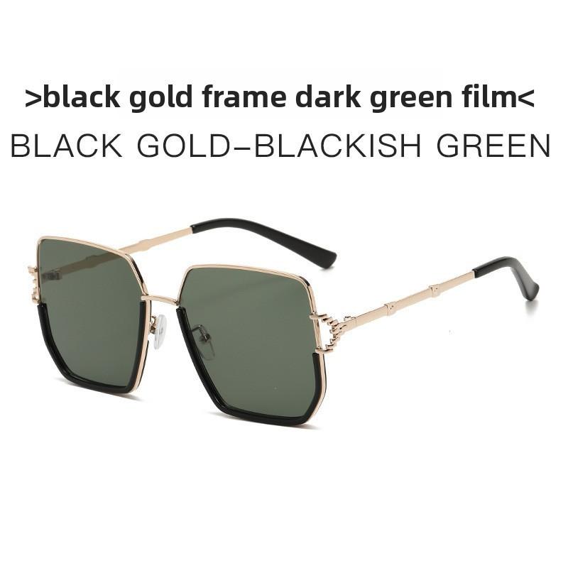 Fashion Square Sunglasses With Uv400 Protection For Travel And Outdoor Activities