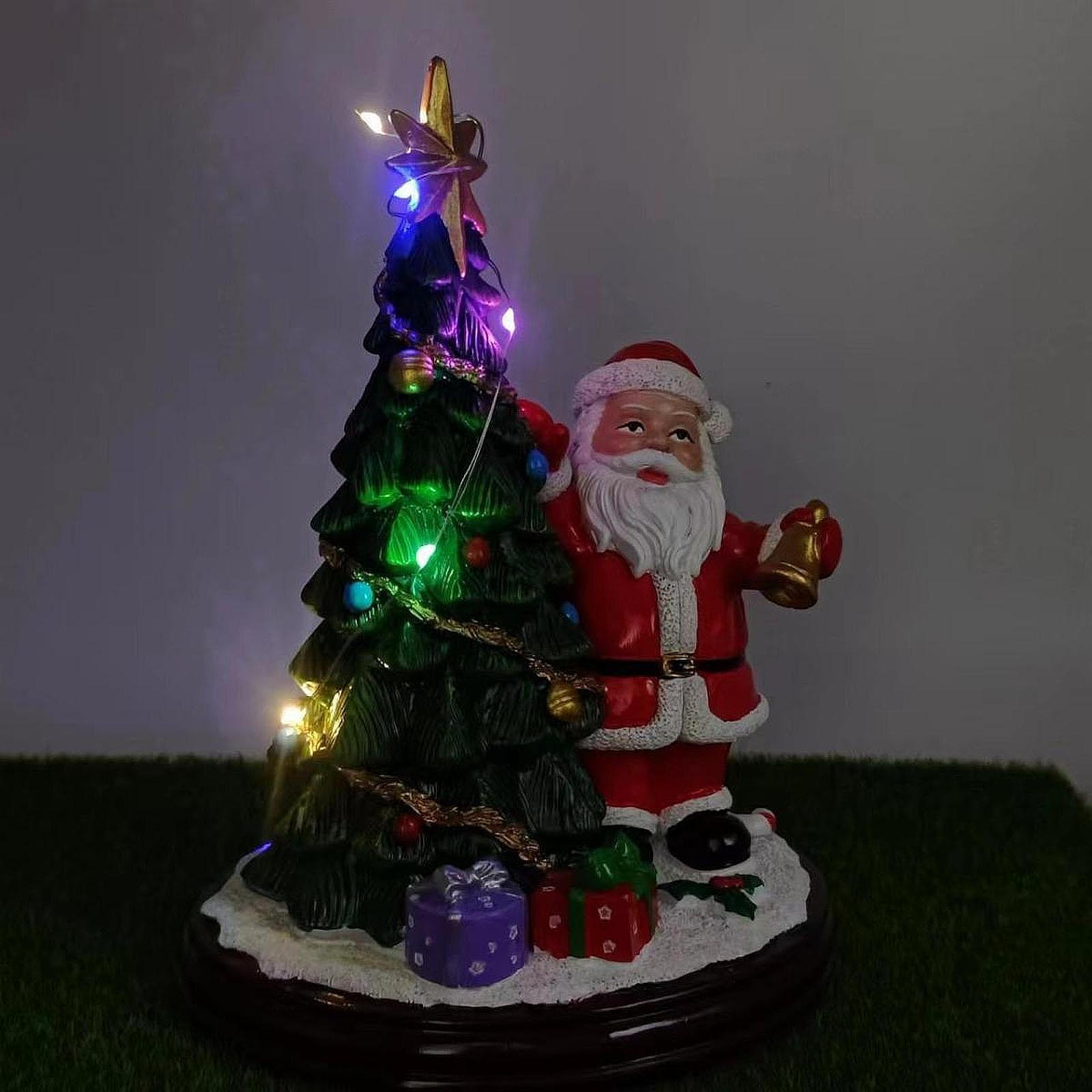 

Рождественская статуэтка, украшение для дома, декоративная статуэтка для стола в кафе Santa Claus