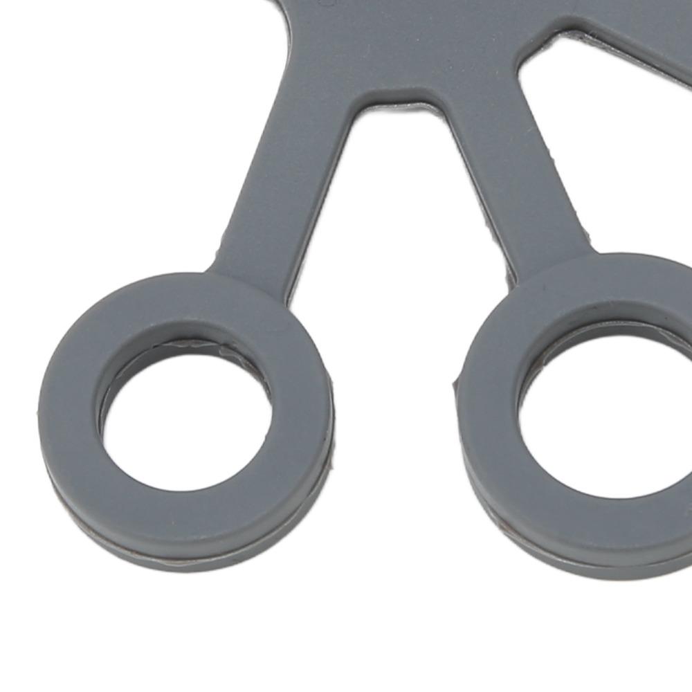 4pcs Silicone Finger Stretcher Flexible Finger Exerciser Hand Grip Strengthener Strength Training