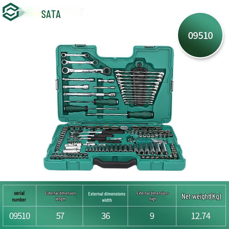 SATA 09510 150-Piece Socket Wrench Set
