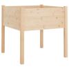 Vidaxl Donice Ogrodowe, 2 Szt., 70X70X70 Cm, Lite Drewno Sosnowe
