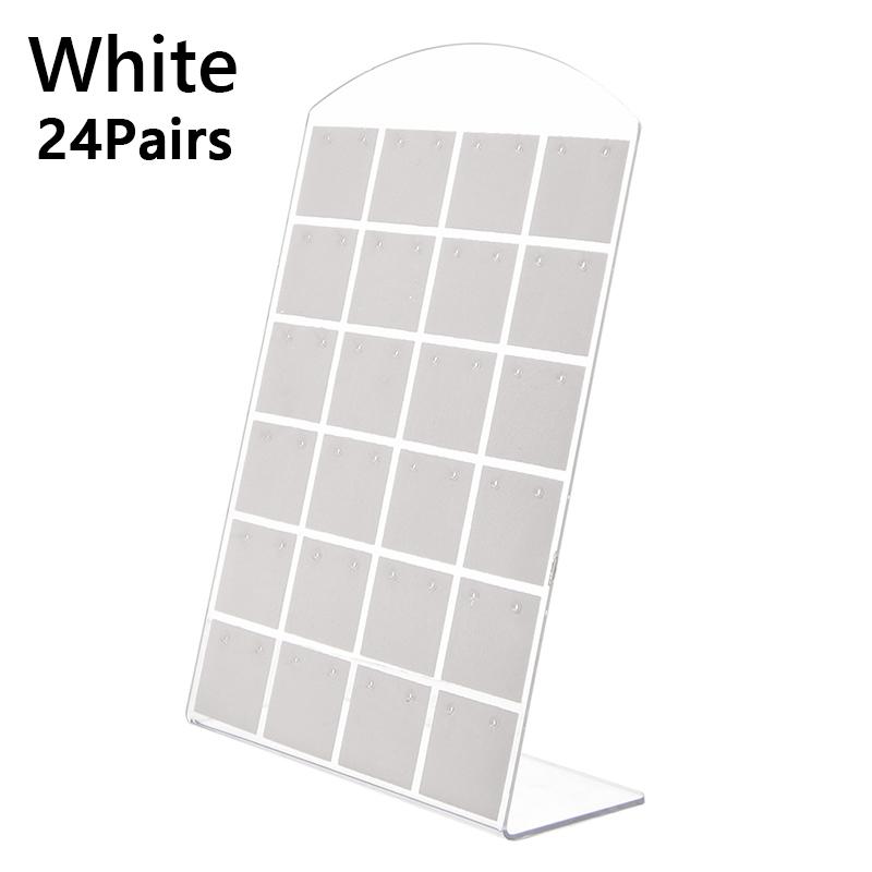 

72 Holes Earring Holder Organizer Earrings Display Stands for Selling Earrings Storage L-shape Earrings Ear Studs Jewelry 1pc