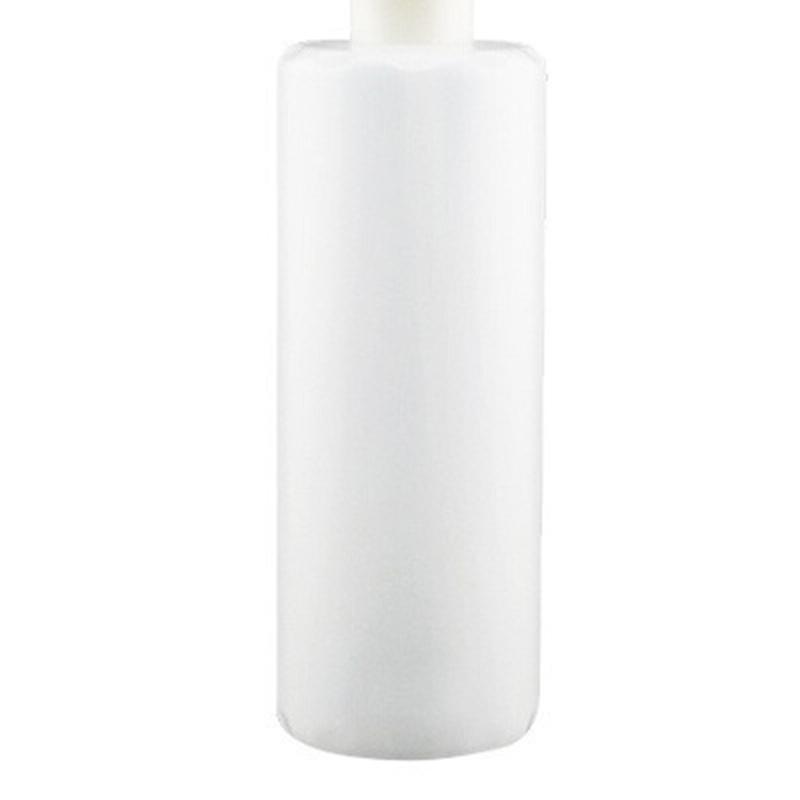Pressed Soap Dispenser Plastic Bottle with 304 Stainless Steel Pump Head for Kitchen Sink Silver