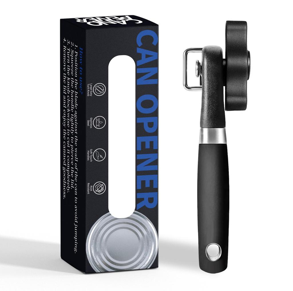 Stainless Steel Multi-Function Safe Can and Bottle Opener