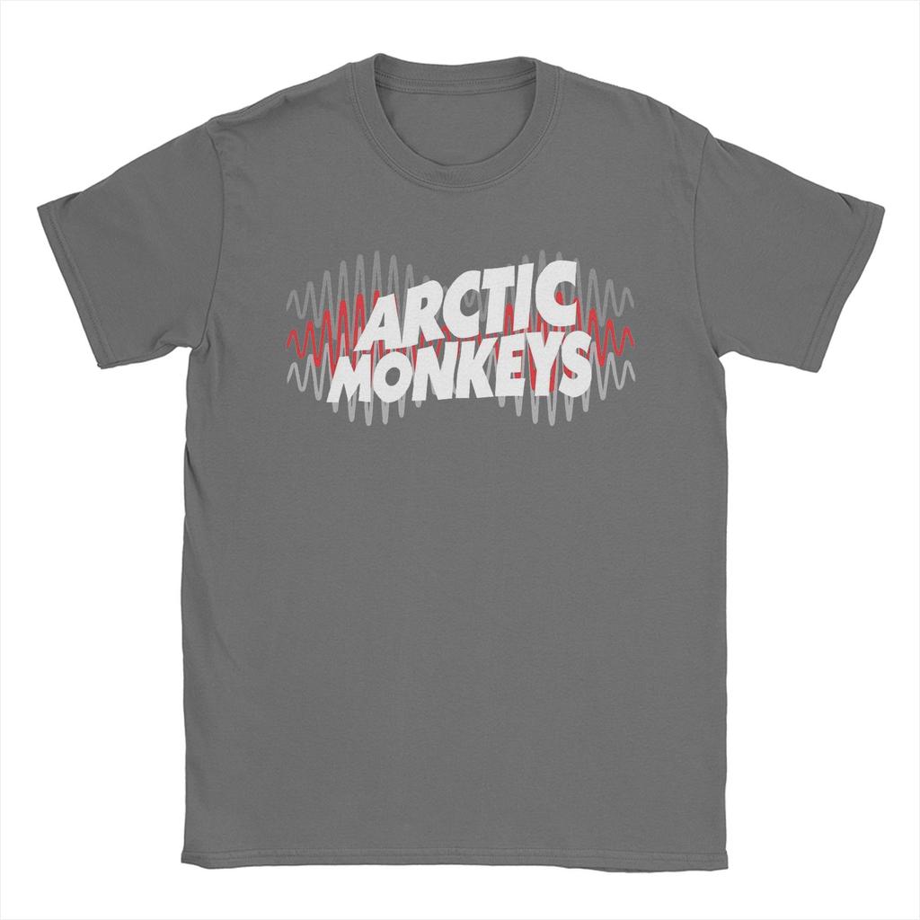 Arctic Monkeys T Shirt Men Pure Cotton Funny T-Shirt O Neck  Tees Short Sleeve Clothes Gift Idea