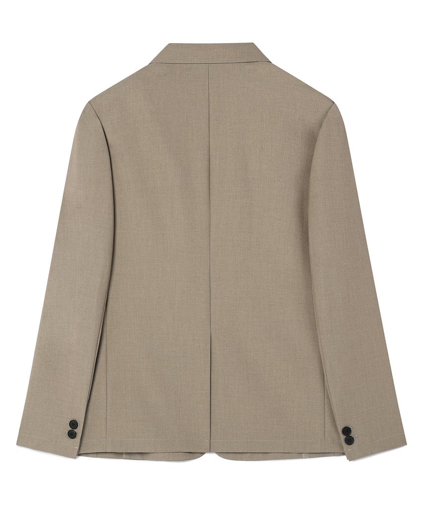 Prairie Airflow Loose Fit Blazer (Light Khaki)