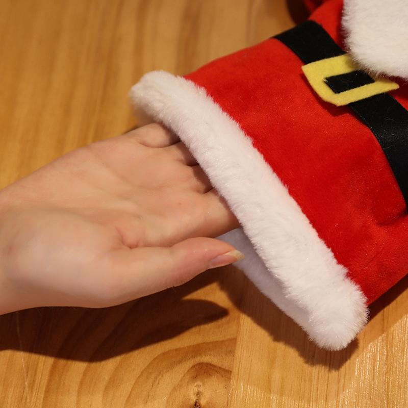 Weihnachts-Handpuppe Weihnachtsmann Plüschtier Niedlicher Lustiger Elch Schneemann Party Feiertag Festival Geburtstagsgeschenk für Kinder