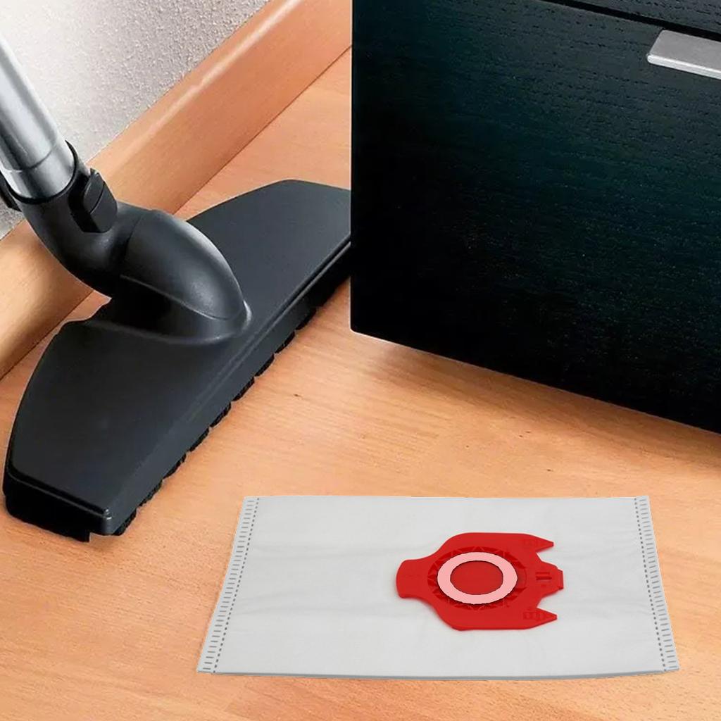 Household Maintenance Vacuum Bags Easy Replace Vacuum Bags Pack Canister Cleaner Bags Advanced 3D Efficiency Snug Secure Fit