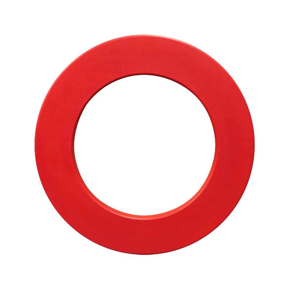 

One80 One Eighty PU Plain Surround Red Dart Board Surround