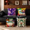 Cartoon SSouth Parked Cushion Cover Cushion Cover Set Pcs X X X Pillowcase Decorative Sofa Home Decor
