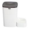 Automatischer Futterautomat für Haustiere Reibungslosere Futterausgabe Große Kapazität Automatischer Futterautomat für Katze und Hund für Zuhause