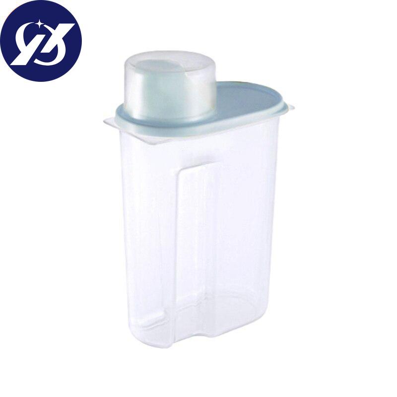 4 Stück Lebensmittelversiegelungsglas mit Deckel Haushaltsküchenaufbewahrungsdosen für Trockenfrüchte Snacks 1,9/2,5L