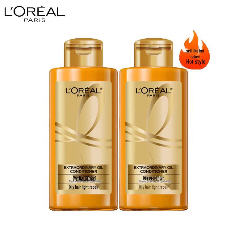 

L Oréal Elvive Miracle Smoothness Hair Conditioner (Golden Bottle)